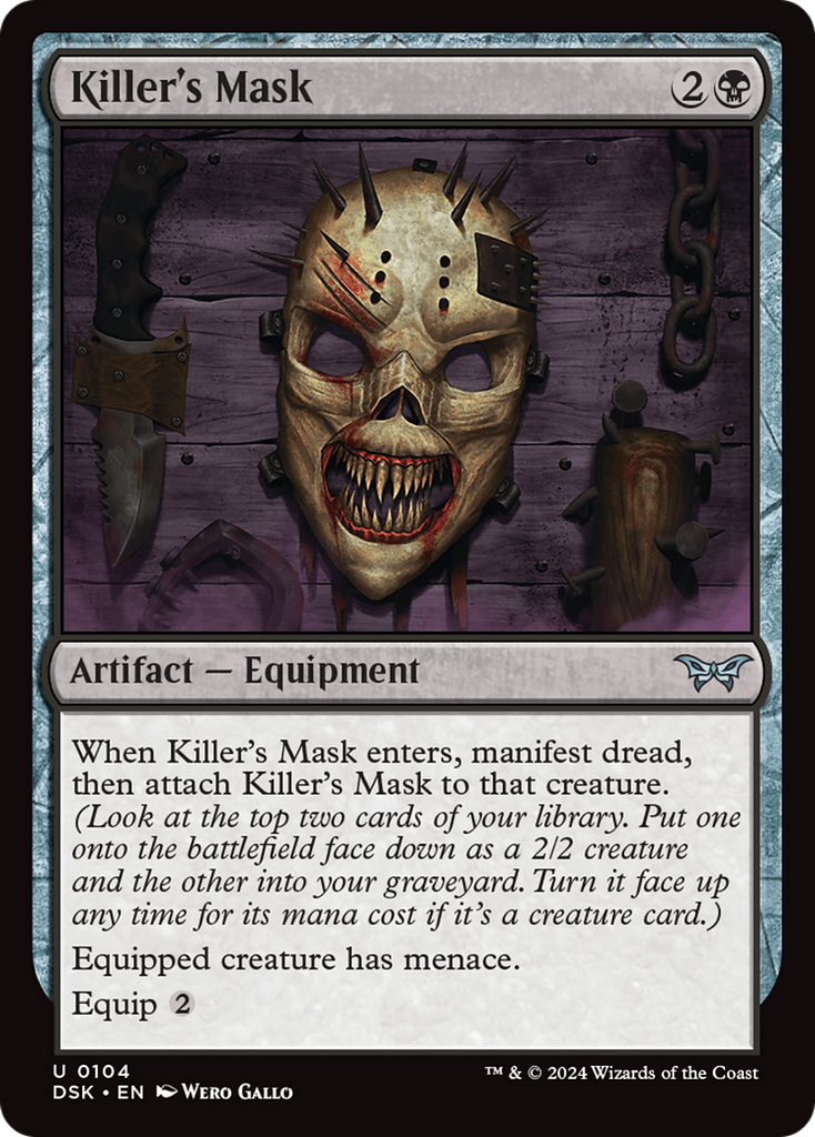 Magic: The Gathering - Killer's Mask - Duskmourn: House of Horror