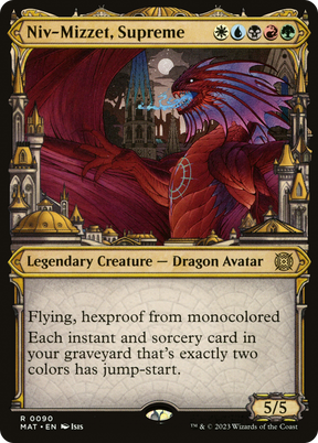 Magic: The Gathering - Niv-Mizzet, Supreme Foil - March of the Machine: The Aftermath