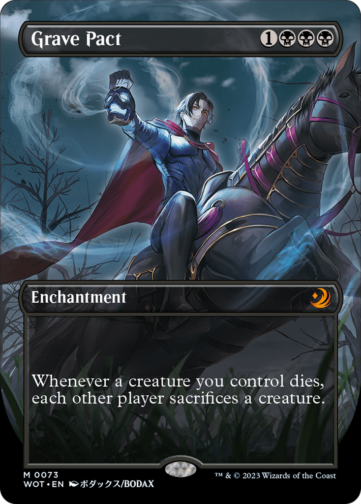 Magic: The Gathering - Grave Pact Foil - Wilds of Eldraine: Enchanting Tales