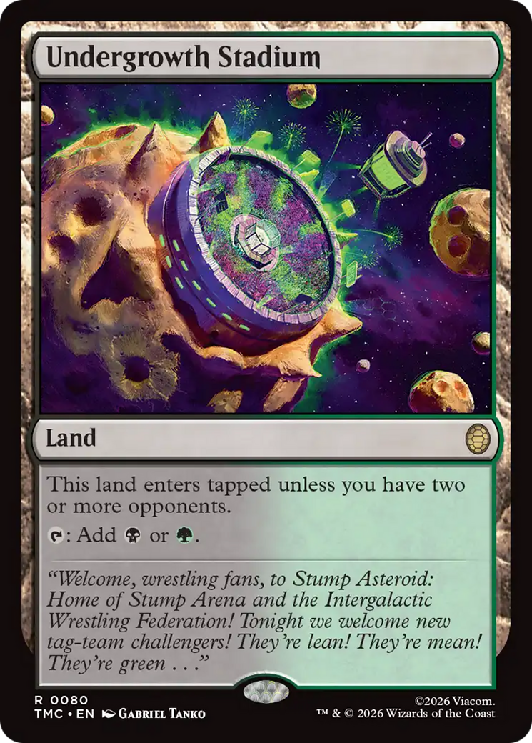 Magic: The Gathering - Undergrowth Stadium - Teenage Mutant Ninja Turtles Eternal