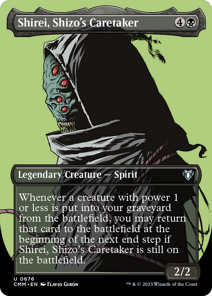 Magic: The Gathering - Shirei, Shizo's Caretaker Foil - Commander Masters