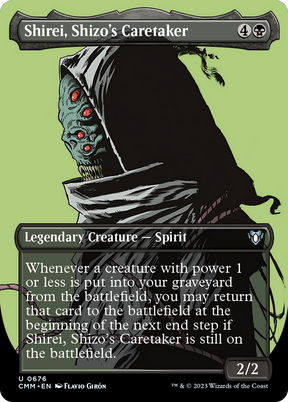 Magic: The Gathering - Shirei, Shizo's Caretaker Foil - Commander Masters