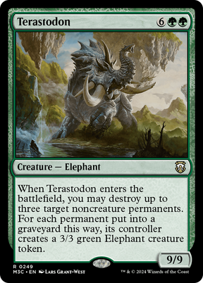 Magic: The Gathering - Terastodon - Modern Horizons 3 Commander