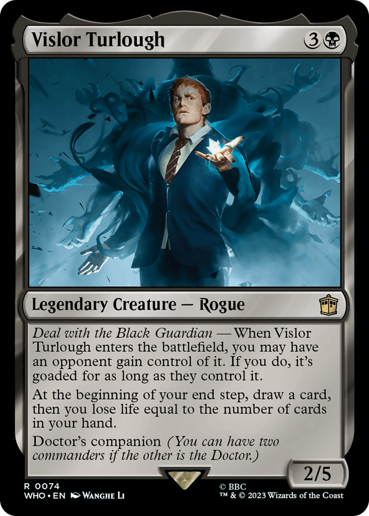 Magic: The Gathering - Vislor Turlough - Doctor Who