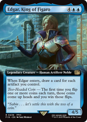 Magic: The Gathering - Edgar, King of Figaro - Final Fantasy