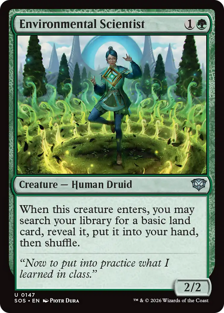 Magic: The Gathering - Environmental Scientist - Secrets of Strixhaven