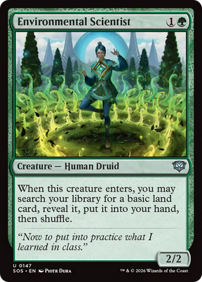 Magic: The Gathering - Environmental Scientist - Secrets of Strixhaven