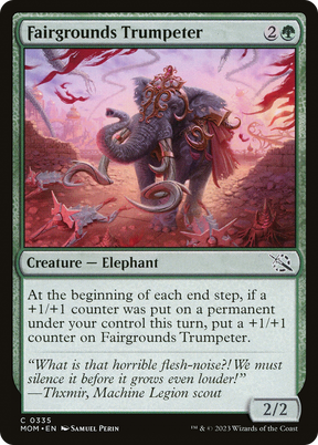Magic: The Gathering - Fairgrounds Trumpeter Foil - March of the Machine
