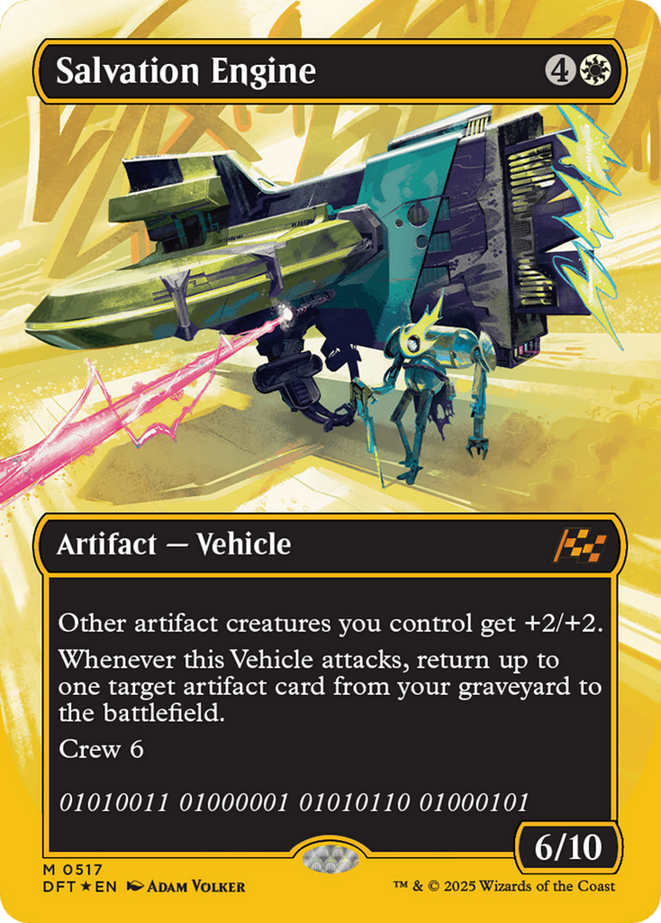 Magic: The Gathering - Salvation Engine Foil - Aetherdrift