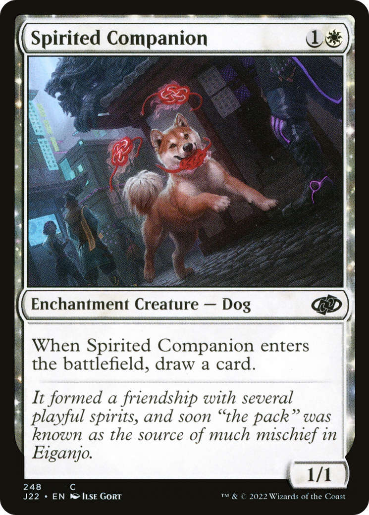 Magic: The Gathering - Spirited Companion - Jumpstart 2022