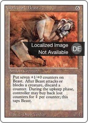 Magic: The Gathering - Mechanische Bestie - Revised Edition