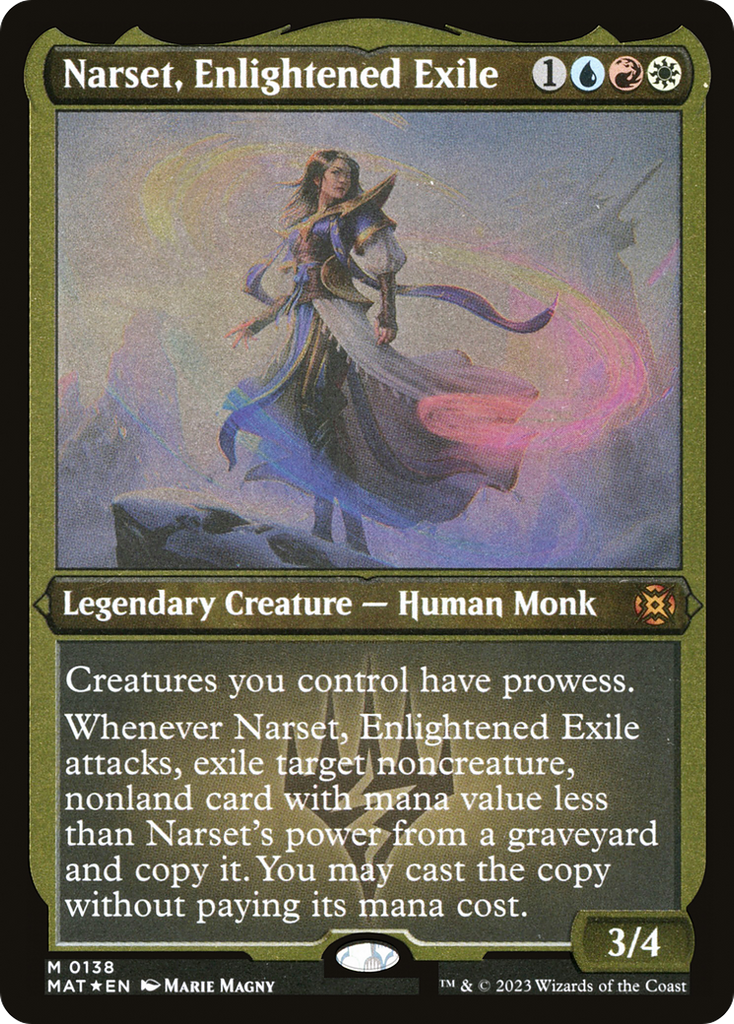 Magic: The Gathering - Narset, Enlightened Exile Foil - March of the Machine: The Aftermath