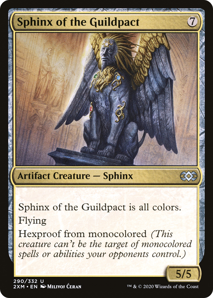 Magic: The Gathering - Sphinx of the Guildpact Foil - Double Masters