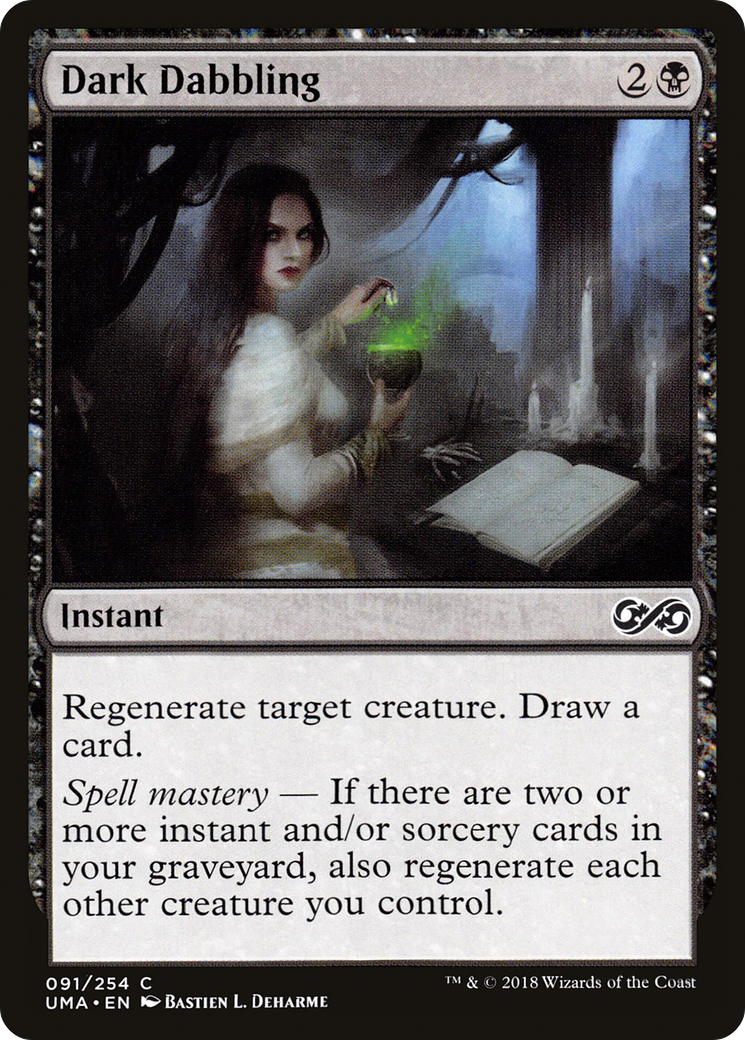 Magic: The Gathering - Dark Dabbling Foil - Ultimate Masters