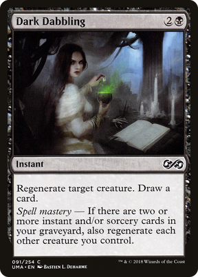 Magic: The Gathering - Dark Dabbling Foil - Ultimate Masters