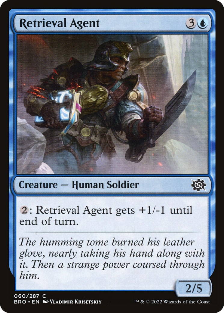 Magic: The Gathering - Retrieval Agent Foil - The Brothers' War