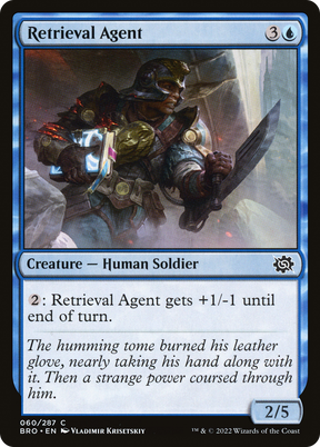 Magic: The Gathering - Retrieval Agent Foil - The Brothers' War