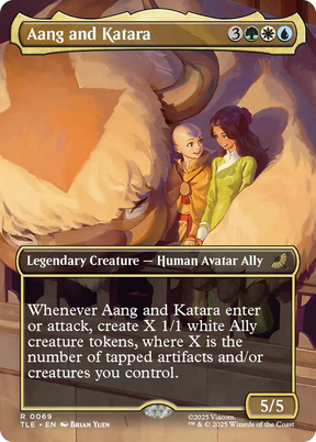 Magic: The Gathering - Aang and Katara - Avatar: The Last Airbender Eternal