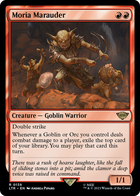 Magic: The Gathering - Moria Marauder - The Lord of the Rings: Tales of Middle-earth