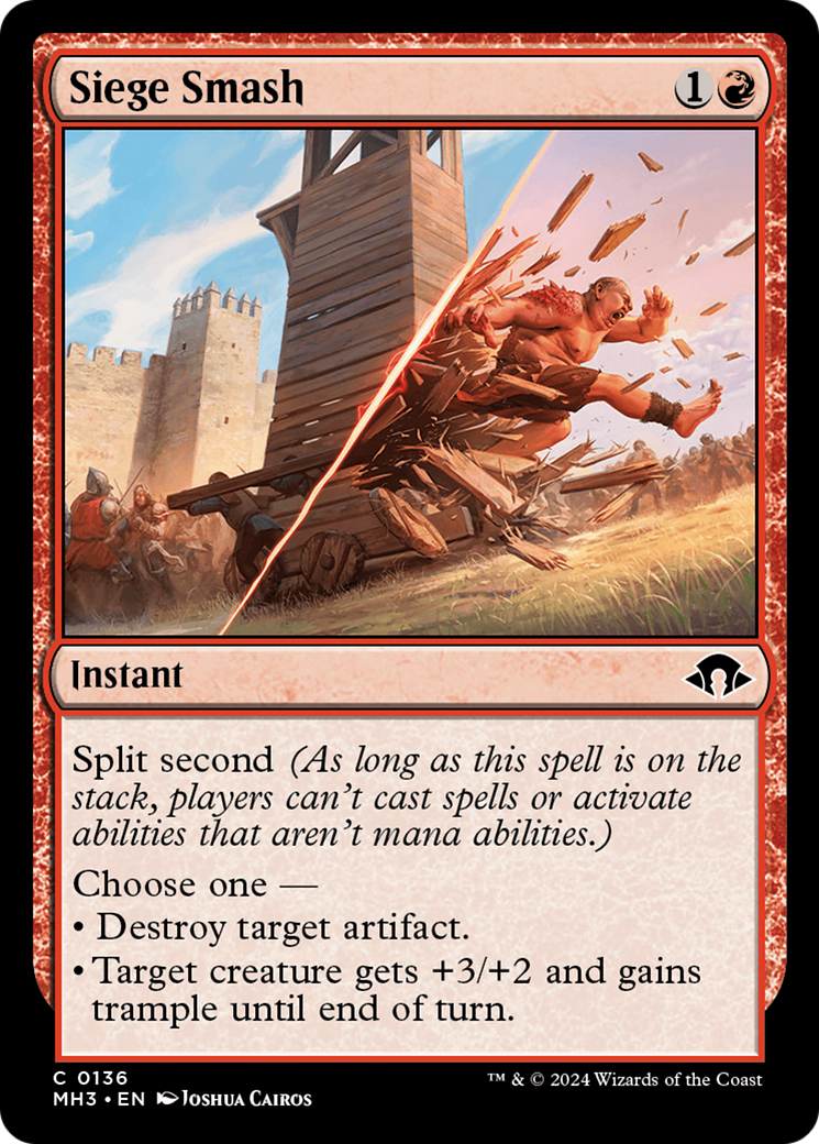 Magic: The Gathering - Siege Smash Foil - Modern Horizons 3