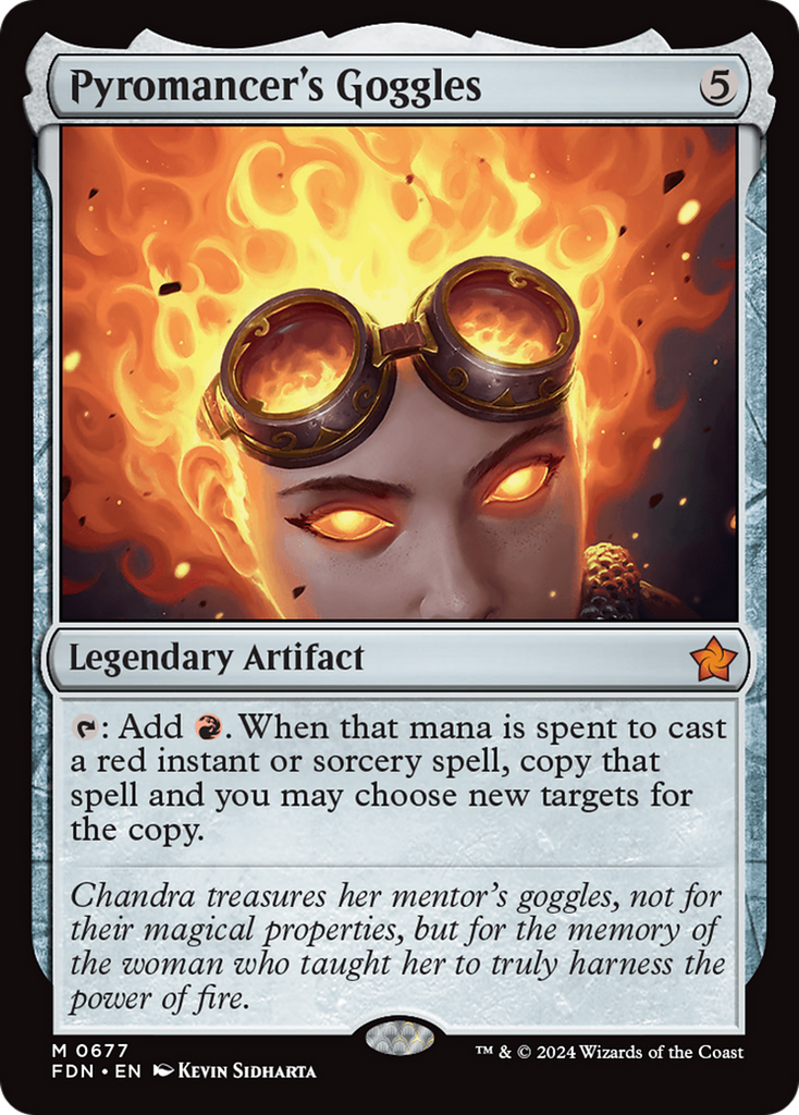 Magic: The Gathering - Pyromancer's Goggles - Foundations