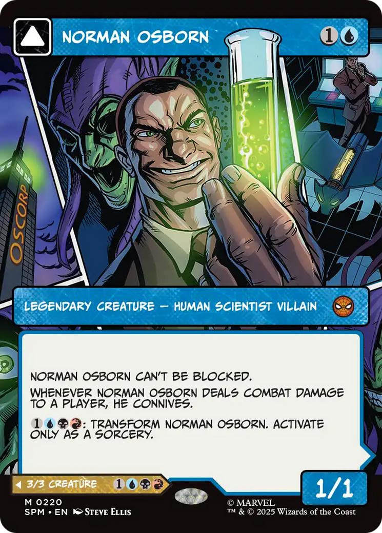 Magic: The Gathering - Norman Osborn // Green Goblin Foil - Marvel's Spider-Man