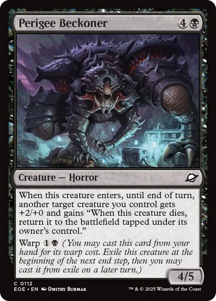 Magic: The Gathering - Perigee Beckoner - Edge of Eternities