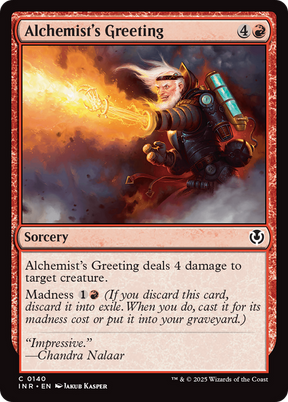 Magic: The Gathering - Alchemist's Greeting Foil - Innistrad Remastered