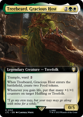 Magic: The Gathering - Treebeard, Gracious Host - Tales of Middle-earth Commander
