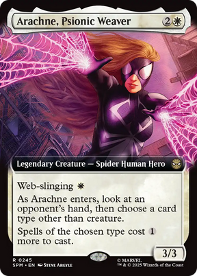 Magic: The Gathering - Arachne, Psionic Weaver Foil - Marvel's Spider-Man