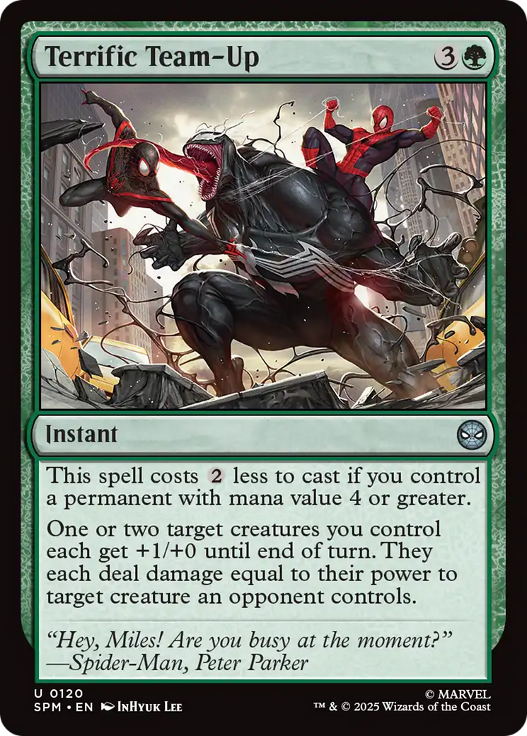Magic: The Gathering - Terrific Team-Up Foil - Marvel's Spider-Man