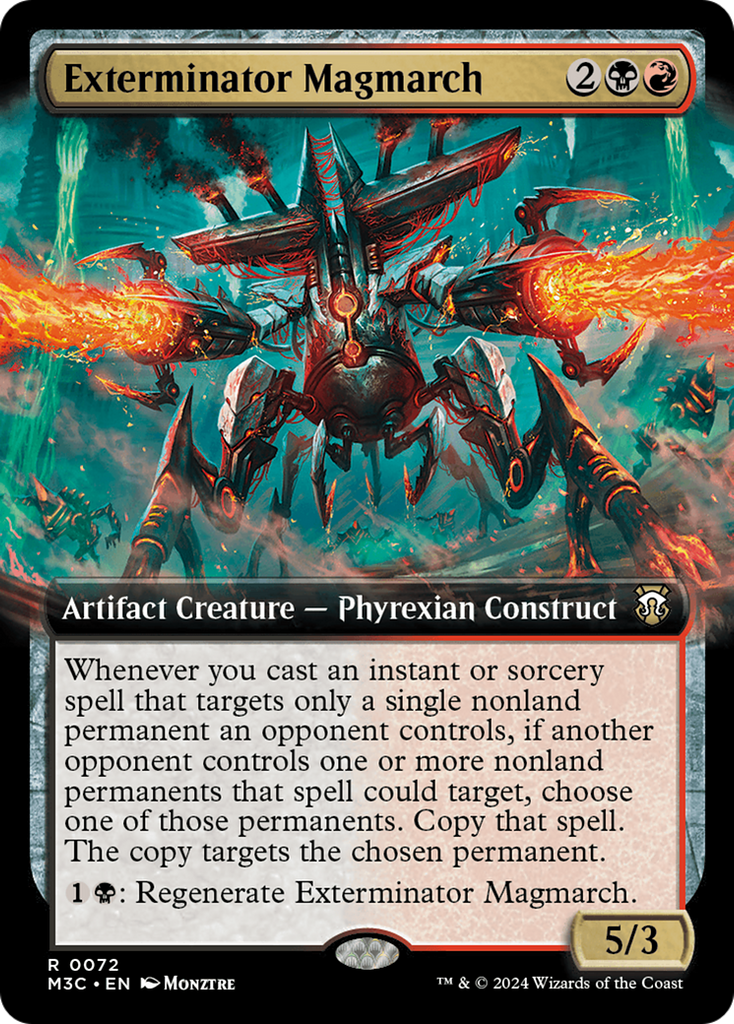 Magic: The Gathering - Exterminator Magmarch - Modern Horizons 3 Commander