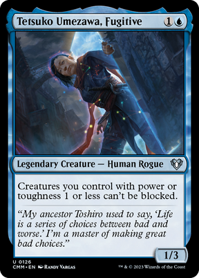 Magic: The Gathering - Tetsuko Umezawa, Fugitive - Commander Masters