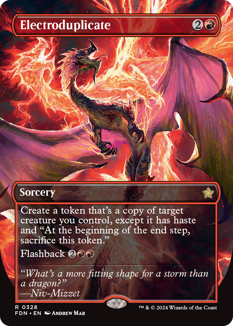 Magic: The Gathering - Electroduplicate Foil - Foundations