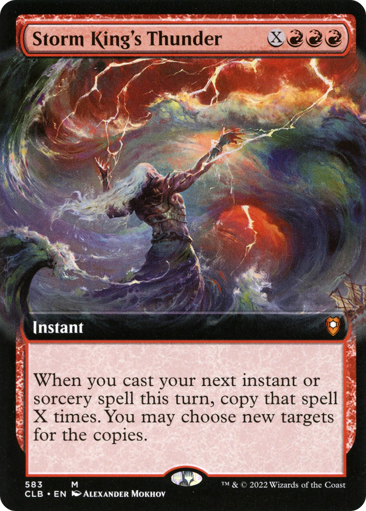 Magic: The Gathering - Storm King's Thunder Foil - Commander Legends: Battle for Baldur's Gate