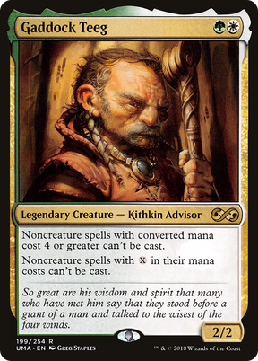 Magic: The Gathering - Gaddock Teeg Foil - Ultimate Masters