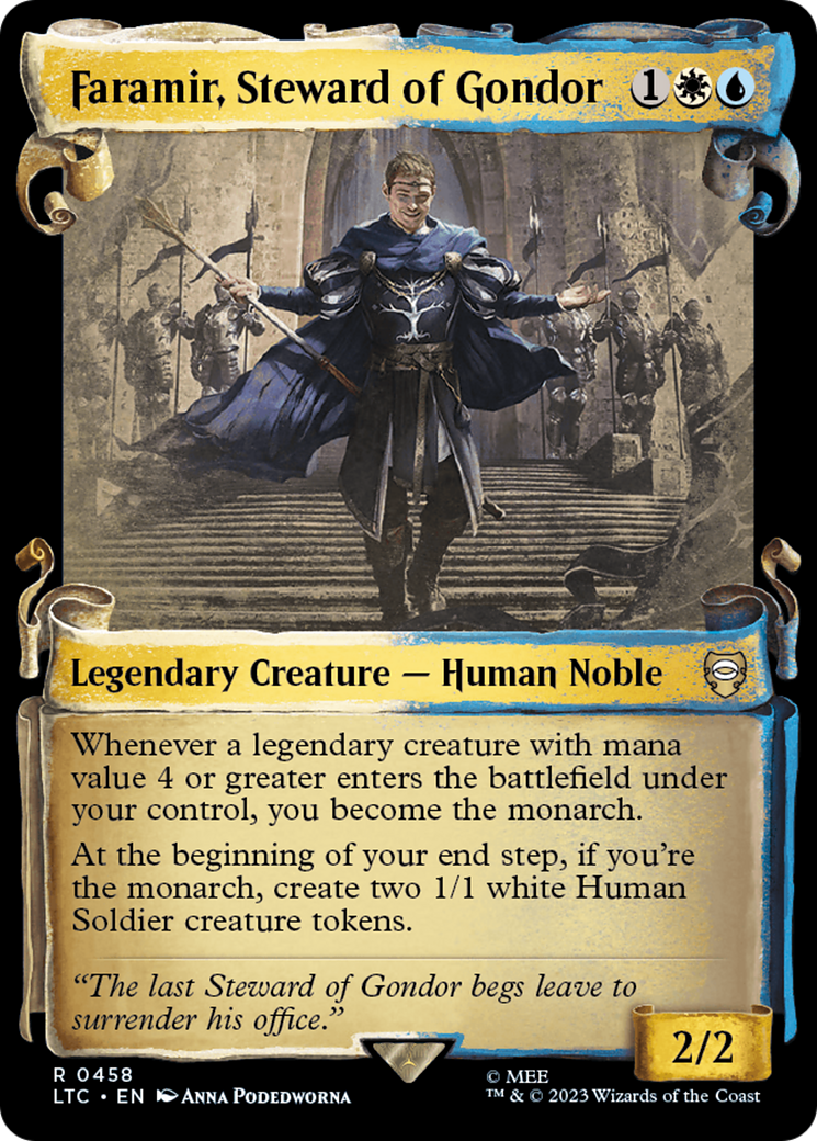 Magic: The Gathering - Faramir, Steward of Gondor Foil - Tales of Middle-earth Commander