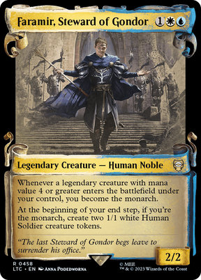 Magic: The Gathering - Faramir, Steward of Gondor Foil - Tales of Middle-earth Commander