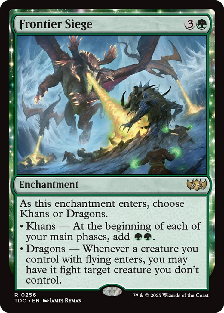 Magic: The Gathering - Frontier Siege - Tarkir: Dragonstorm Commander