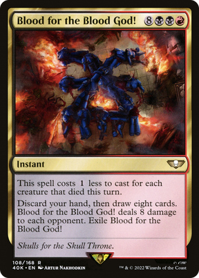 Magic: The Gathering - Blood for the Blood God! - Warhammer 40000 Commander
