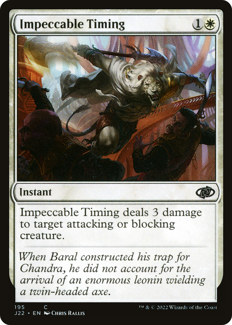 Magic: The Gathering - Impeccable Timing - Jumpstart 2022