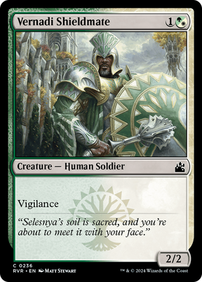 Magic: The Gathering - Vernadi Shieldmate - Ravnica Remastered