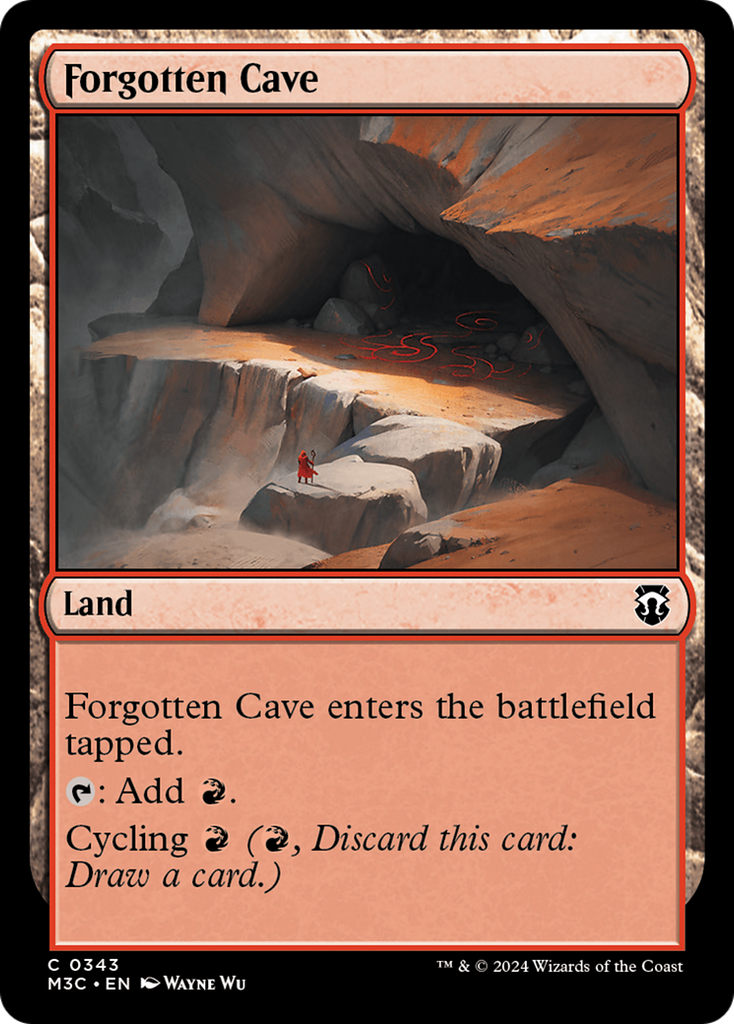 Magic: The Gathering - Forgotten Cave - Modern Horizons 3 Commander