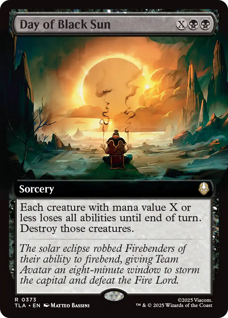 Magic: The Gathering - Day of Black Sun - Avatar: The Last Airbender