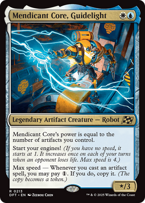 Magic: The Gathering - Mendicant Core, Guidelight Foil - Aetherdrift