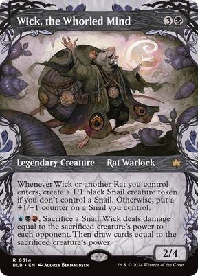 Magic: The Gathering - Wick, the Whorled Mind - Bloomburrow