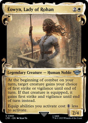 Magic: The Gathering - Éowyn, Lady of Rohan - The Lord of the Rings: Tales of Middle-earth