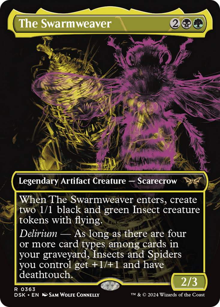 Magic: The Gathering - The Swarmweaver - Duskmourn: House of Horror