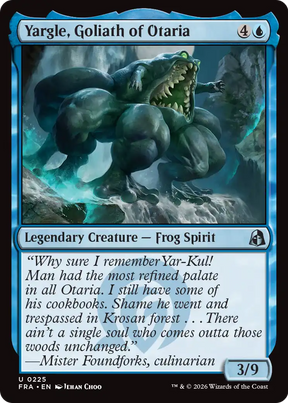 Magic: The Gathering - Yargle, Goliath of Otaria - Reality Fracture