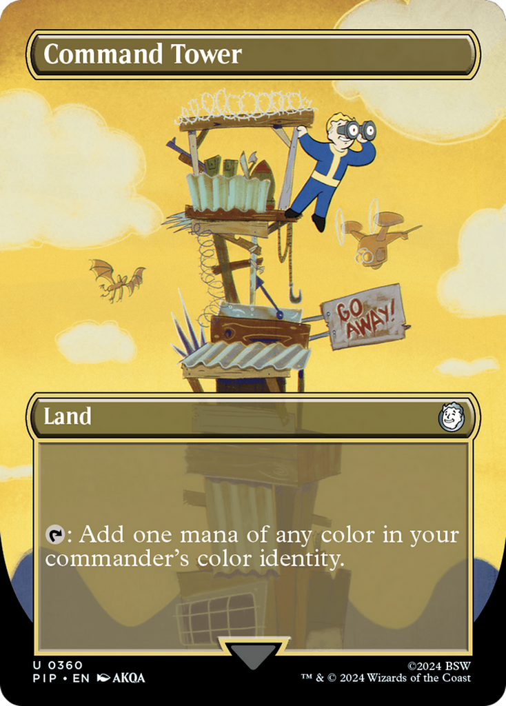 Magic: The Gathering - Command Tower Foil - Fallout